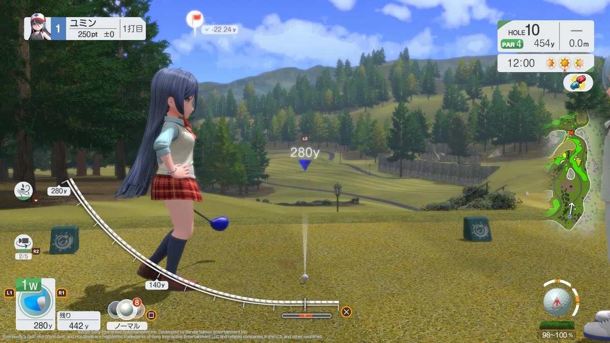 [Minna no Golf WORLD] Course Introduction 9 Second Half [Euro Classic ...