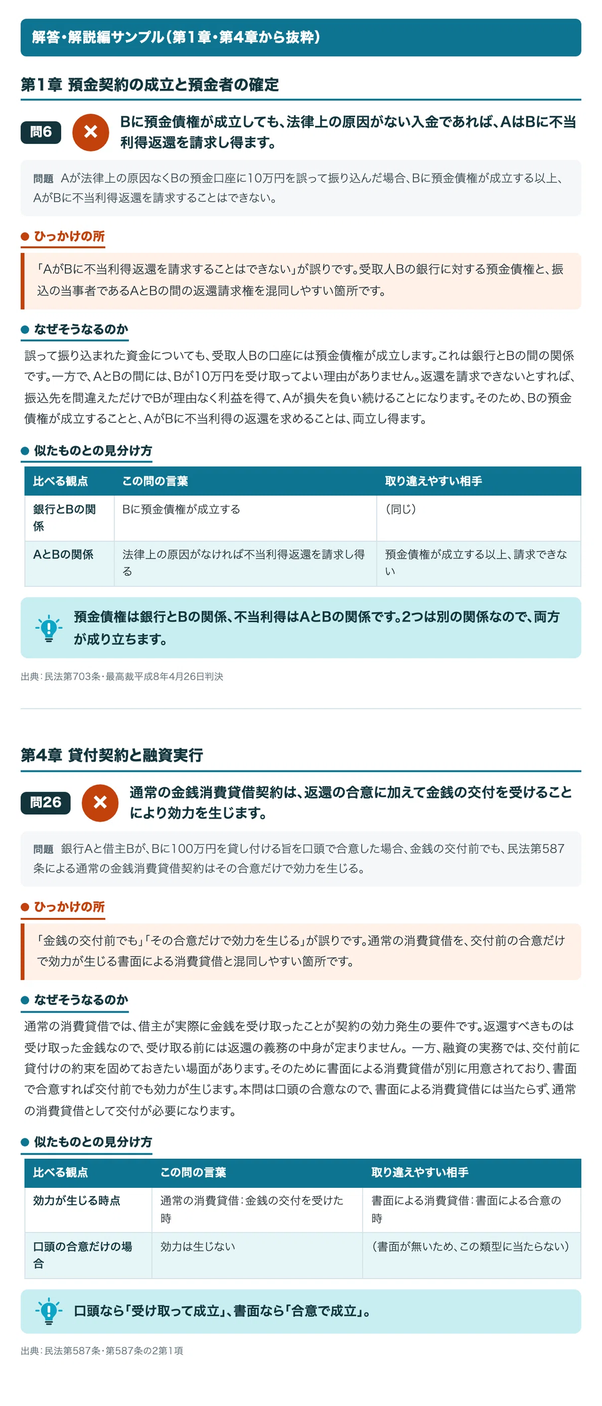 [Banking Business Proficiency Test Level 2 Legal] 100 Trick Questions ...