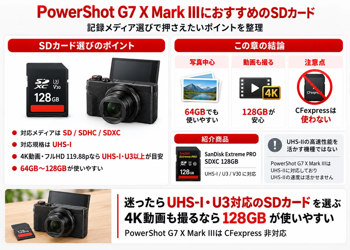 Canon】PowerShot G7 X Mark IIIのおすすめアクセサリー｜一緒に買う