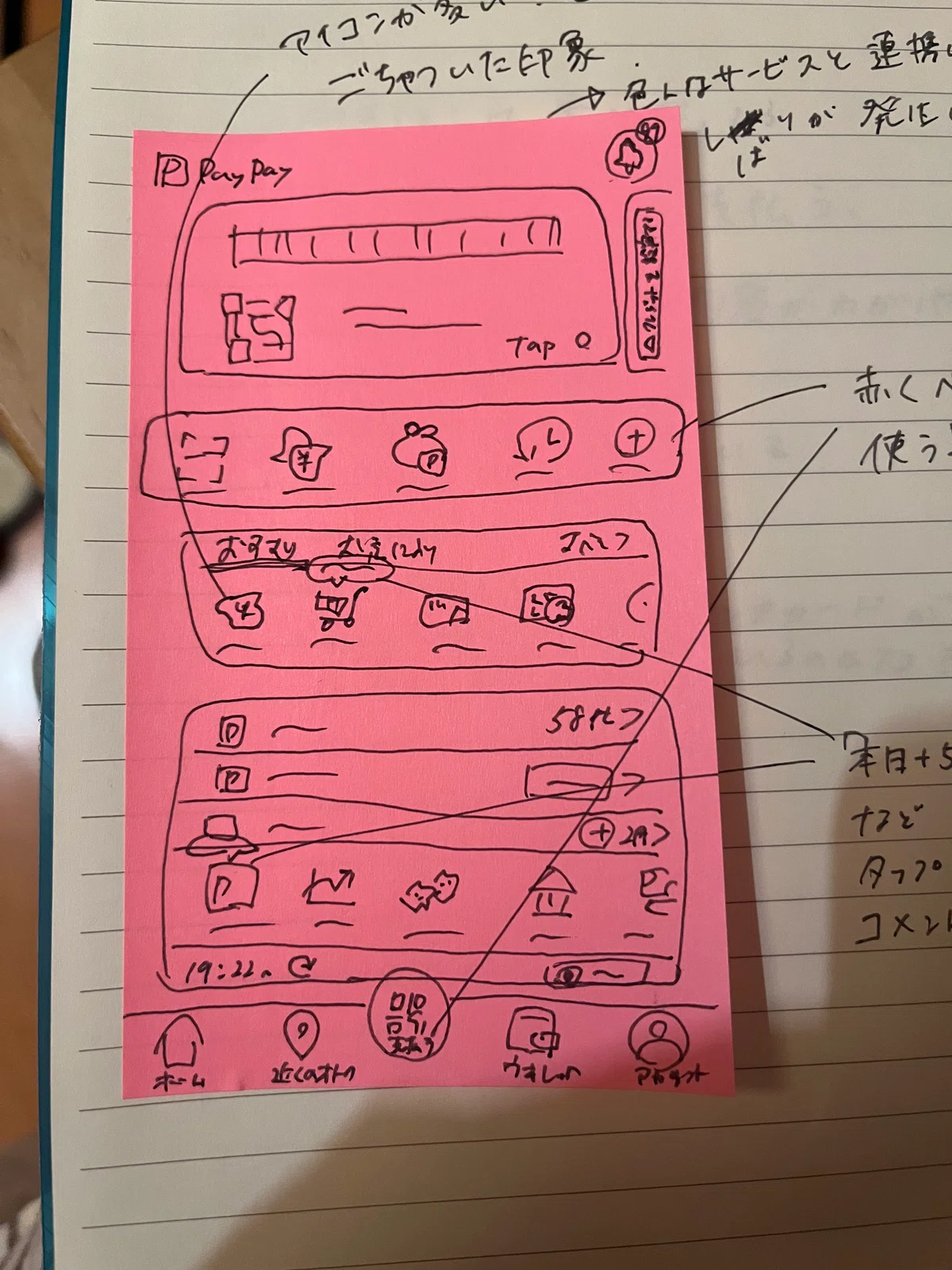 [App UI Copy 100 Knock #026] PayPay｜even log