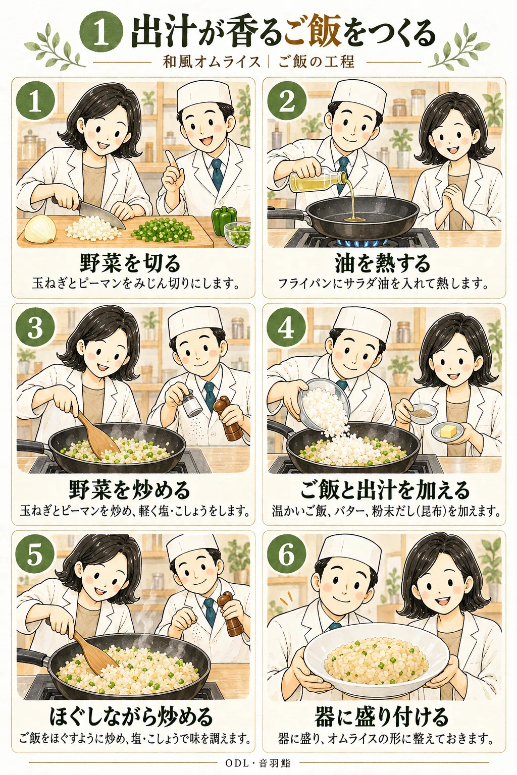 Omrice Rice Fluffy eggs with the savory taste of dashi. A chef-made, home-cooked ...
