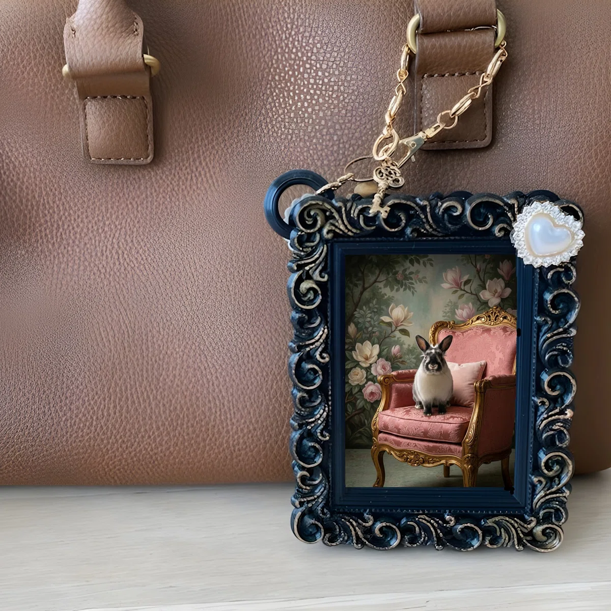 The Himalayan Rococo Shabby Pink bag charm is now available!|うちの子ルネサンス ...