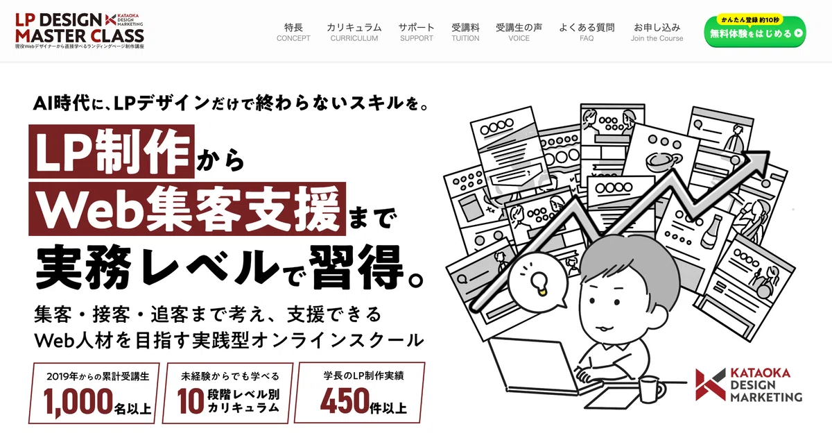 10月23日募集開始】LP制作からWeb集客支援へ。新しく生まれ変わった