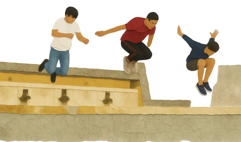 128. How to Instantly Determine the Optimal Line in Parkour｜フリームーブ
