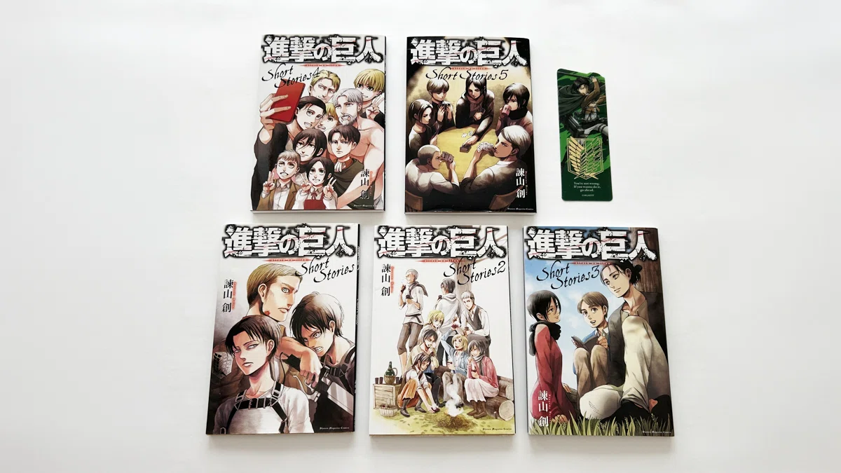 🐾 幻の「進撃の巨人」35巻と限定のShort Storiesを手に入れた話｜469maru