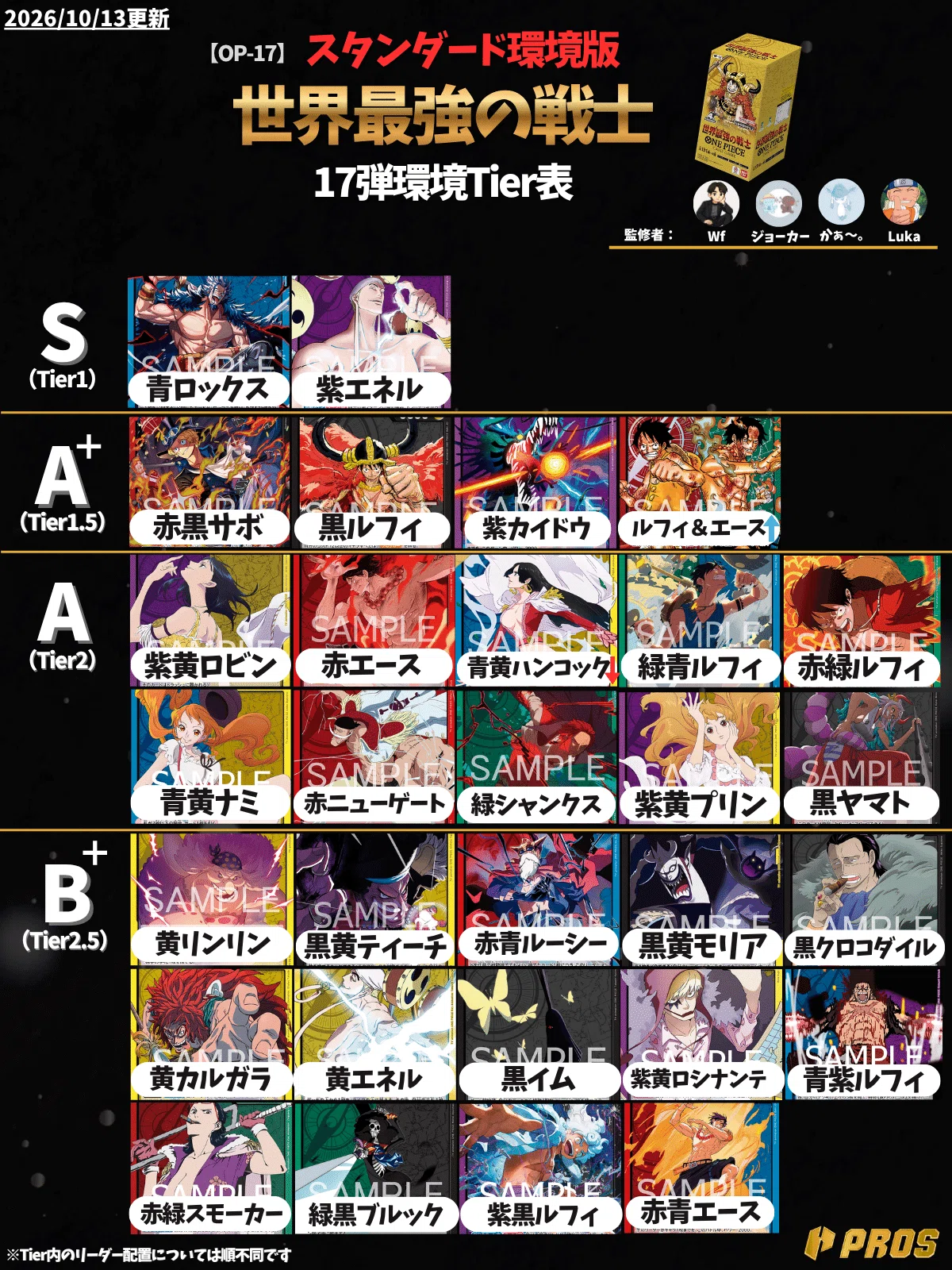 [Set 17 Meta] Black Luffy vs. Blue Rocks Matchup Strategy - 10/19 Post ...