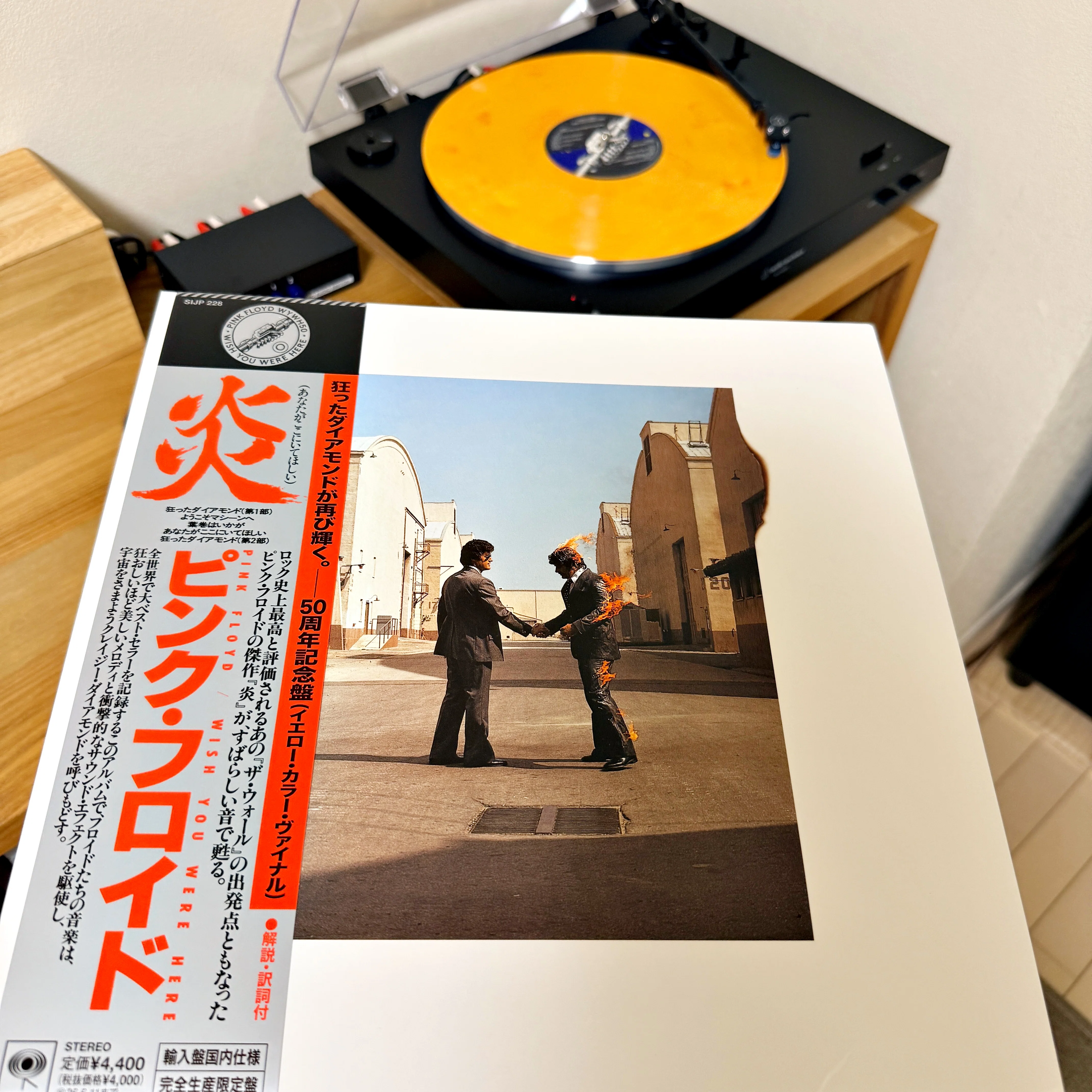 ものすごく久しぶりに新品のレコードを買いました ― Pink Floyd『Wish