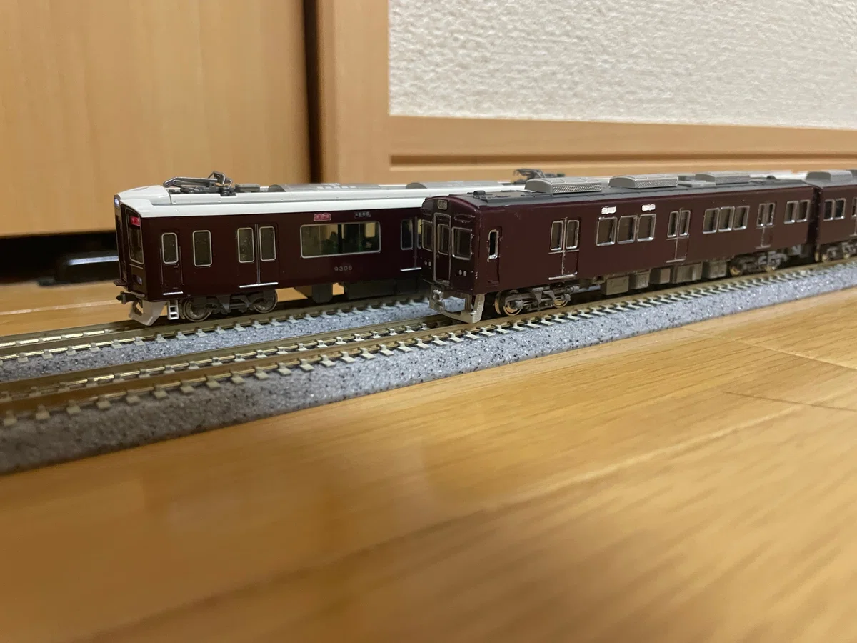 Hankyu 9306 formation has finally become an 8-car train｜しょうゆ