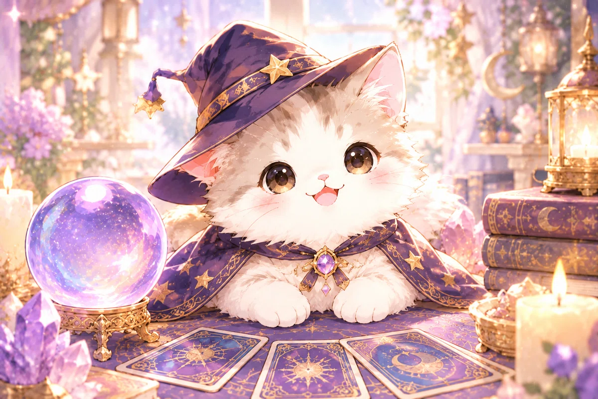 A Cat Fortune Teller is Born!?｜なこ