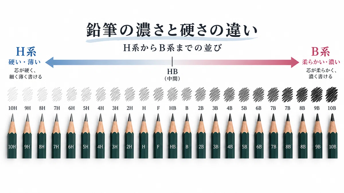 [Basics of Drawing] Learn about pencil types and how to use them!｜Art ...