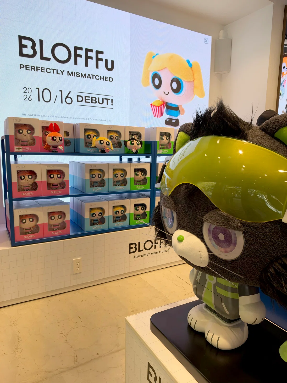 A dystopia where personalities coexist? I went to the BLOFFFu POP UP.｜茶玄 豆麦