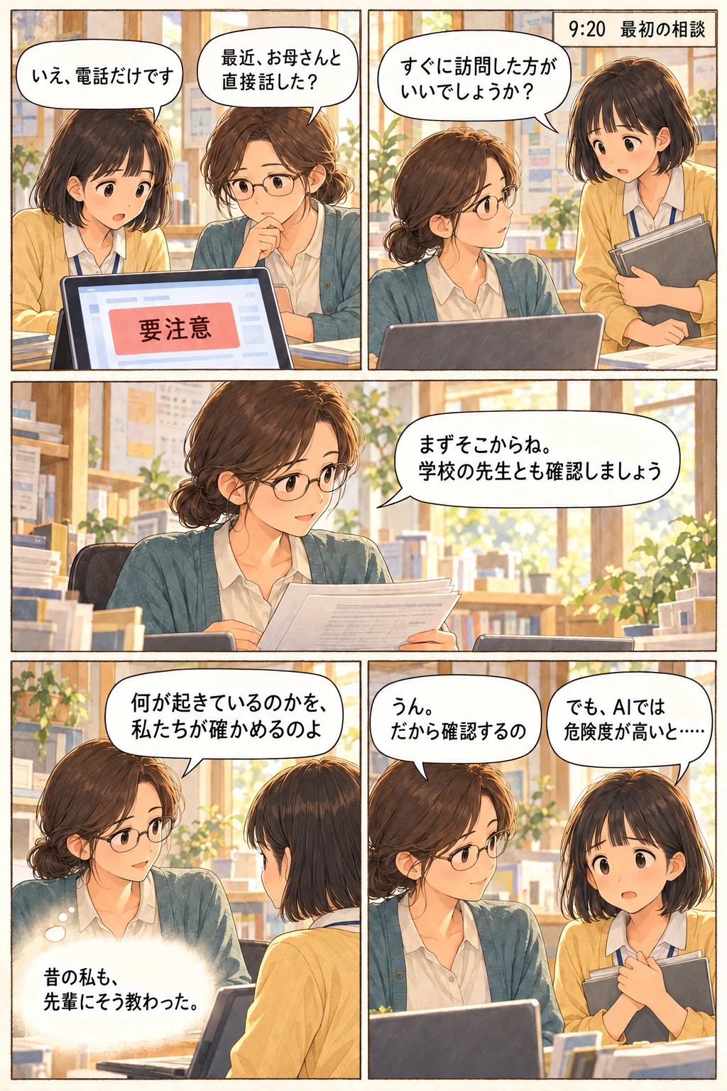 [Manga] A Day in the Life of a 'Child Guidance Center Worker Working ...