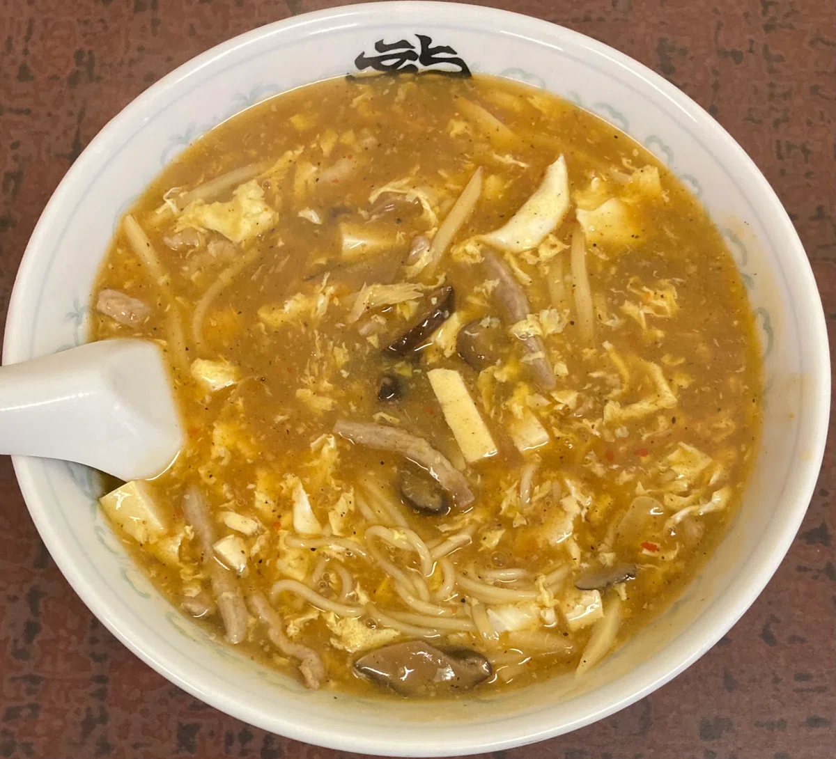 [Higashi-Ojima] The Ultimate Hot and Sour Soup Noodles from a Half ...