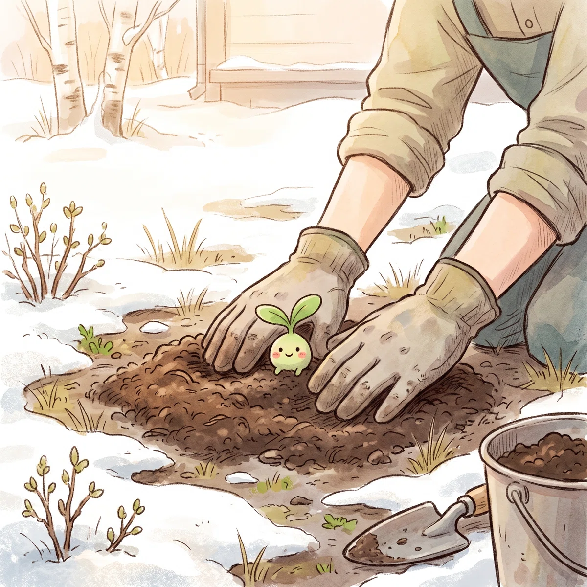 Early The Roots Just like bumpy roads in spring: The mechanism of 'frost heaving' that ...
