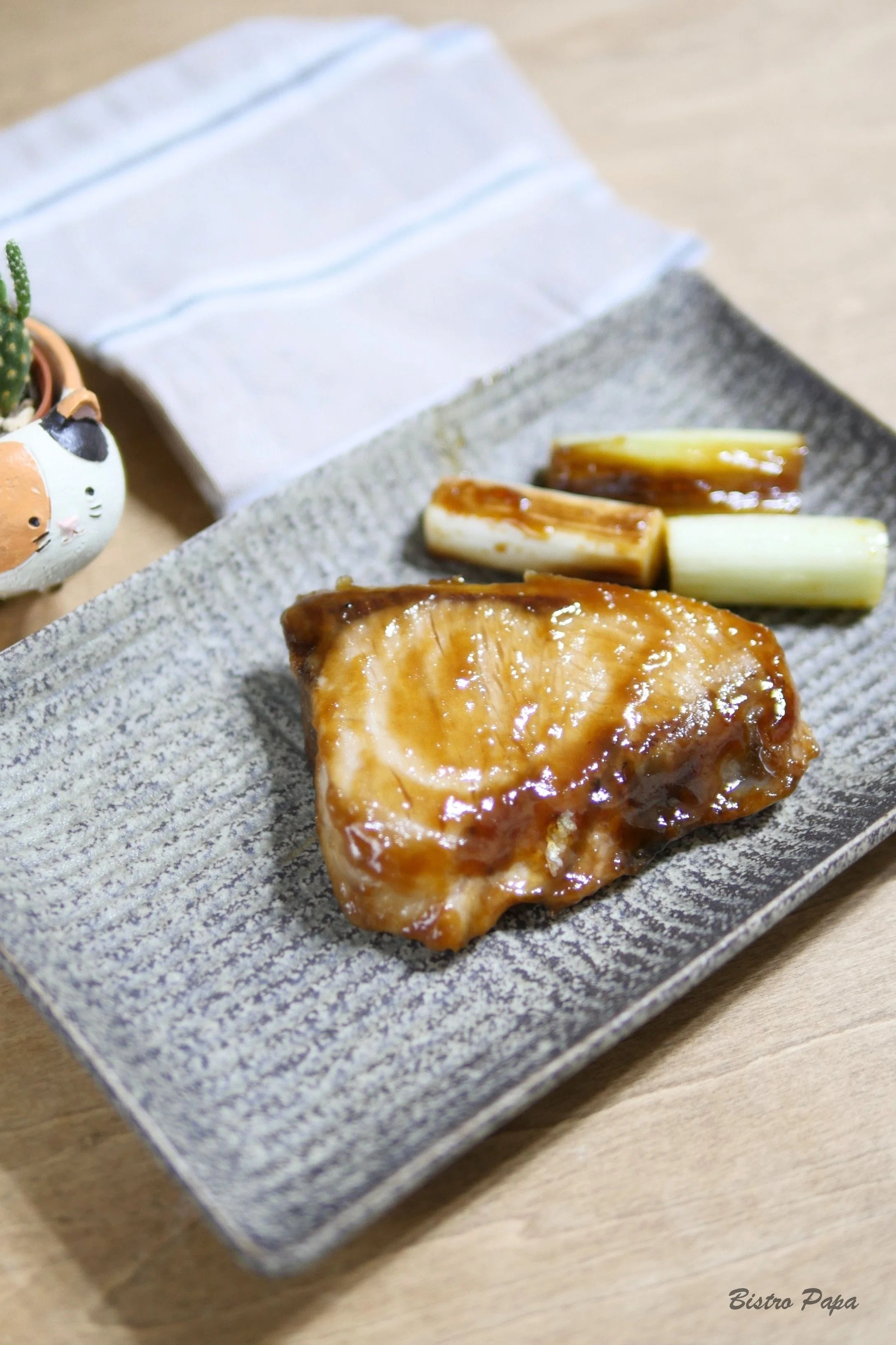 ブリが売っていたら、照り焼きだよ。
