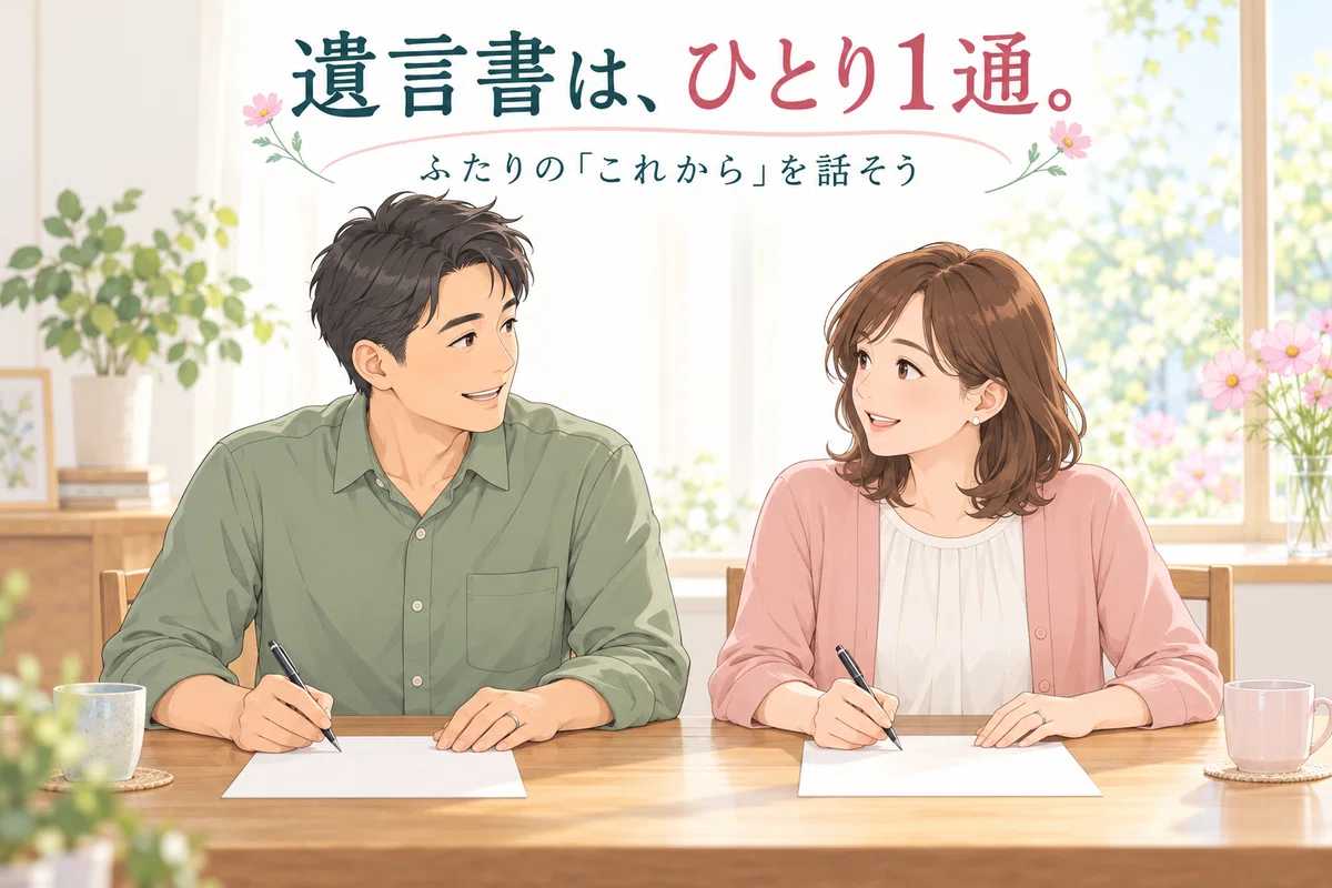 Write a Will When You Get Married!｜行政書士いっこオフィス 小林郁子｜太陽光の名義変更・相続・家族信託