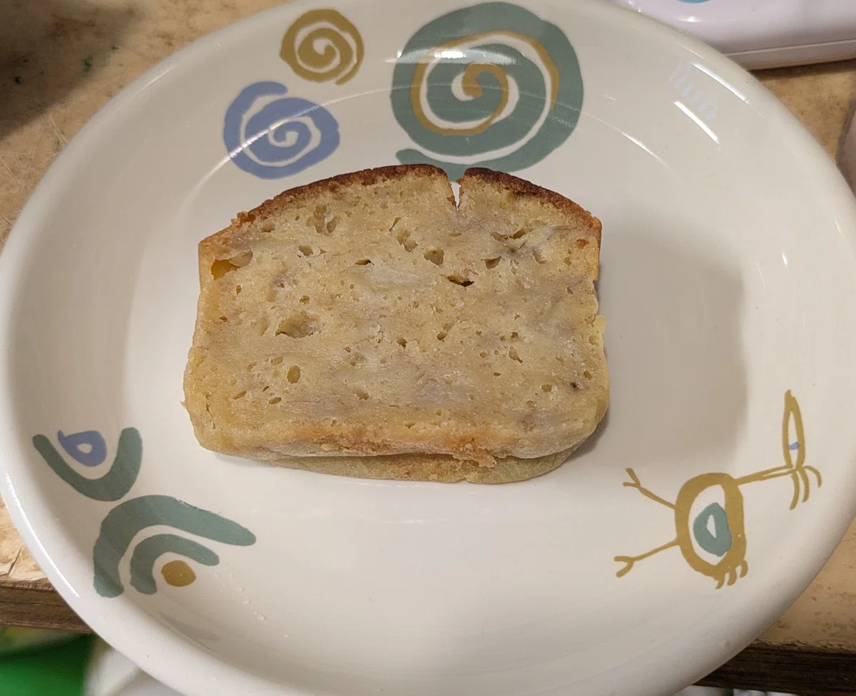 I asked Gemini and made an additive-free banana pound cake｜theetaco