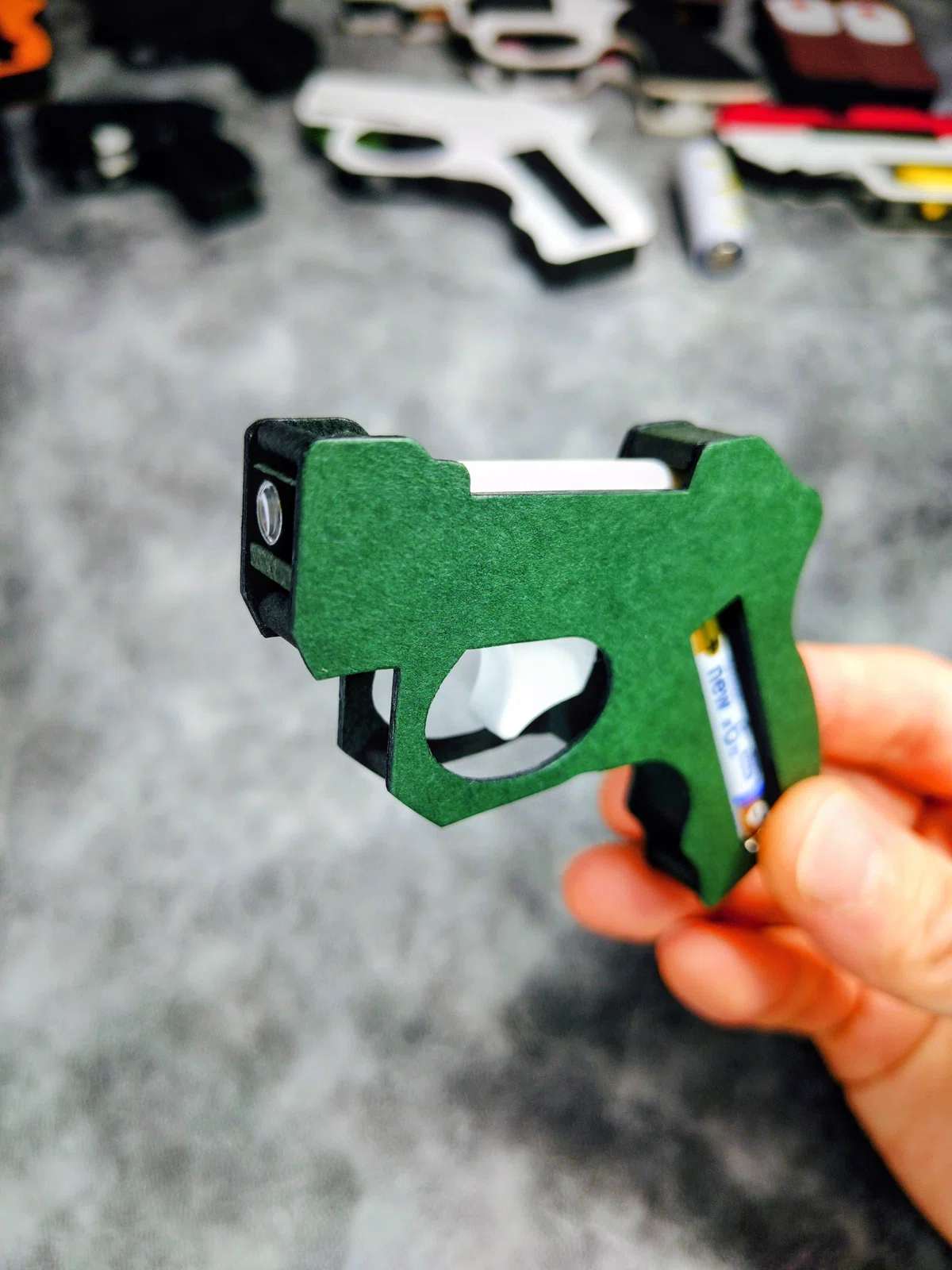 About the Layered Paper Craft Light with Visible Battery Type 5｜ゴンスケ ...
