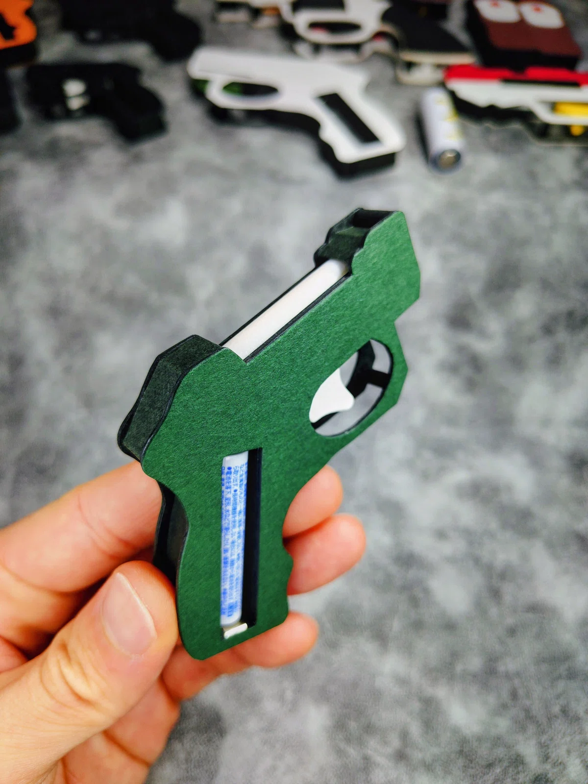 About the Layered Paper Craft Light with Visible Battery Type 5｜ゴンスケ ...