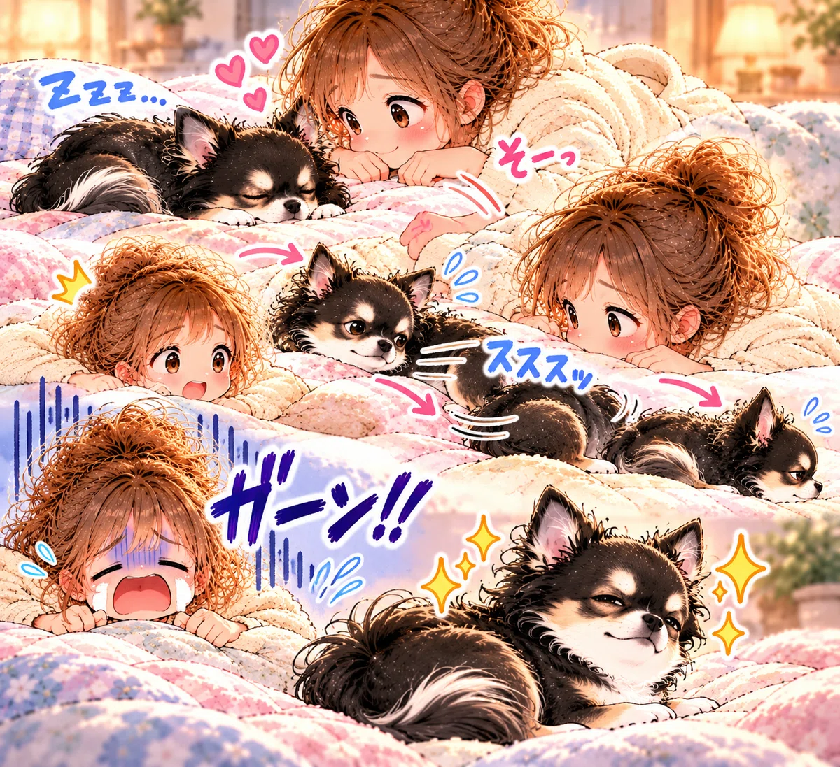 Long Haired Riku The long-awaited free life 🍀 Leo, a timid boy, will he be okay?!|れおりく