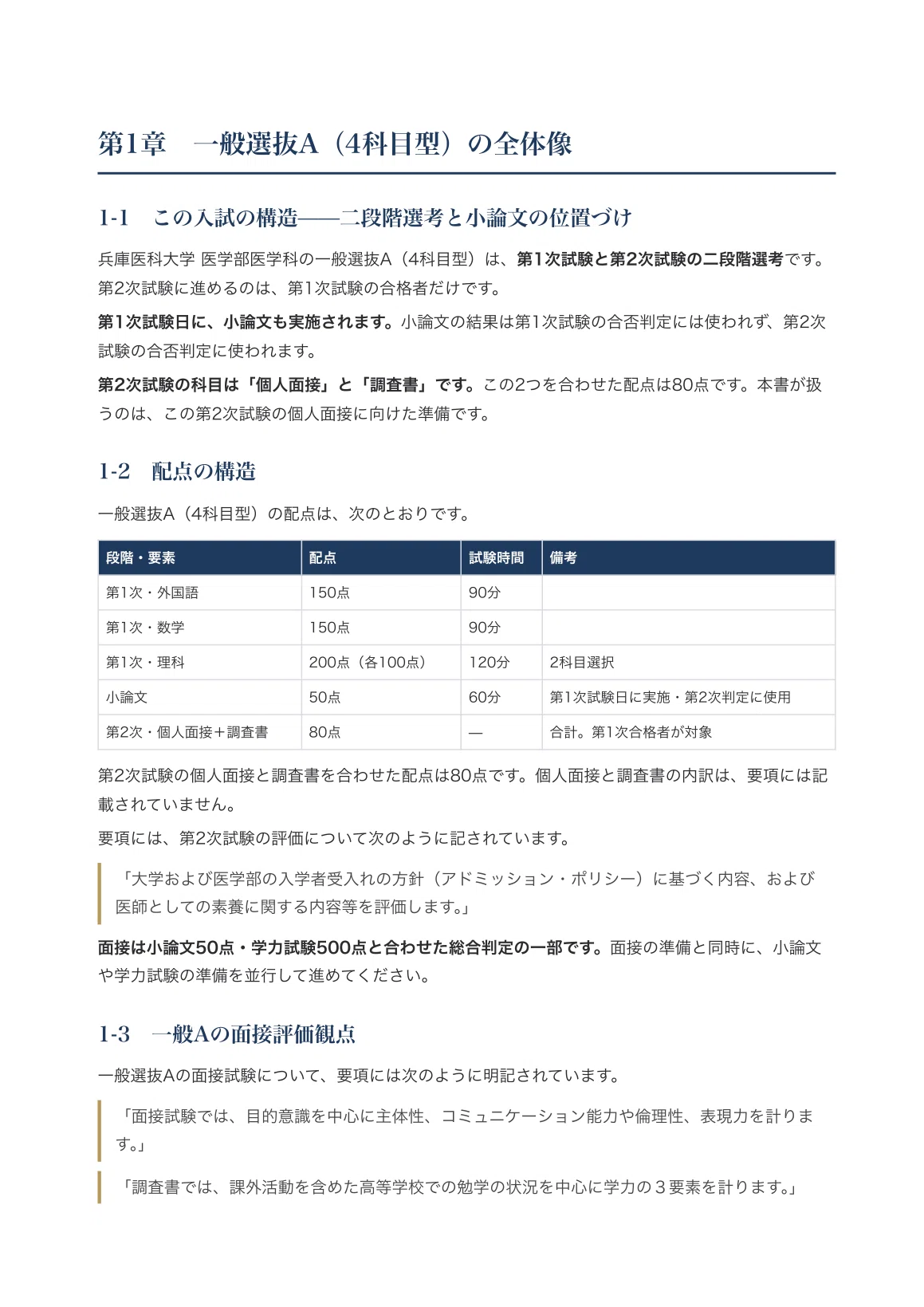 [Hyogo Medical University, School of Medicine] Interview and ...