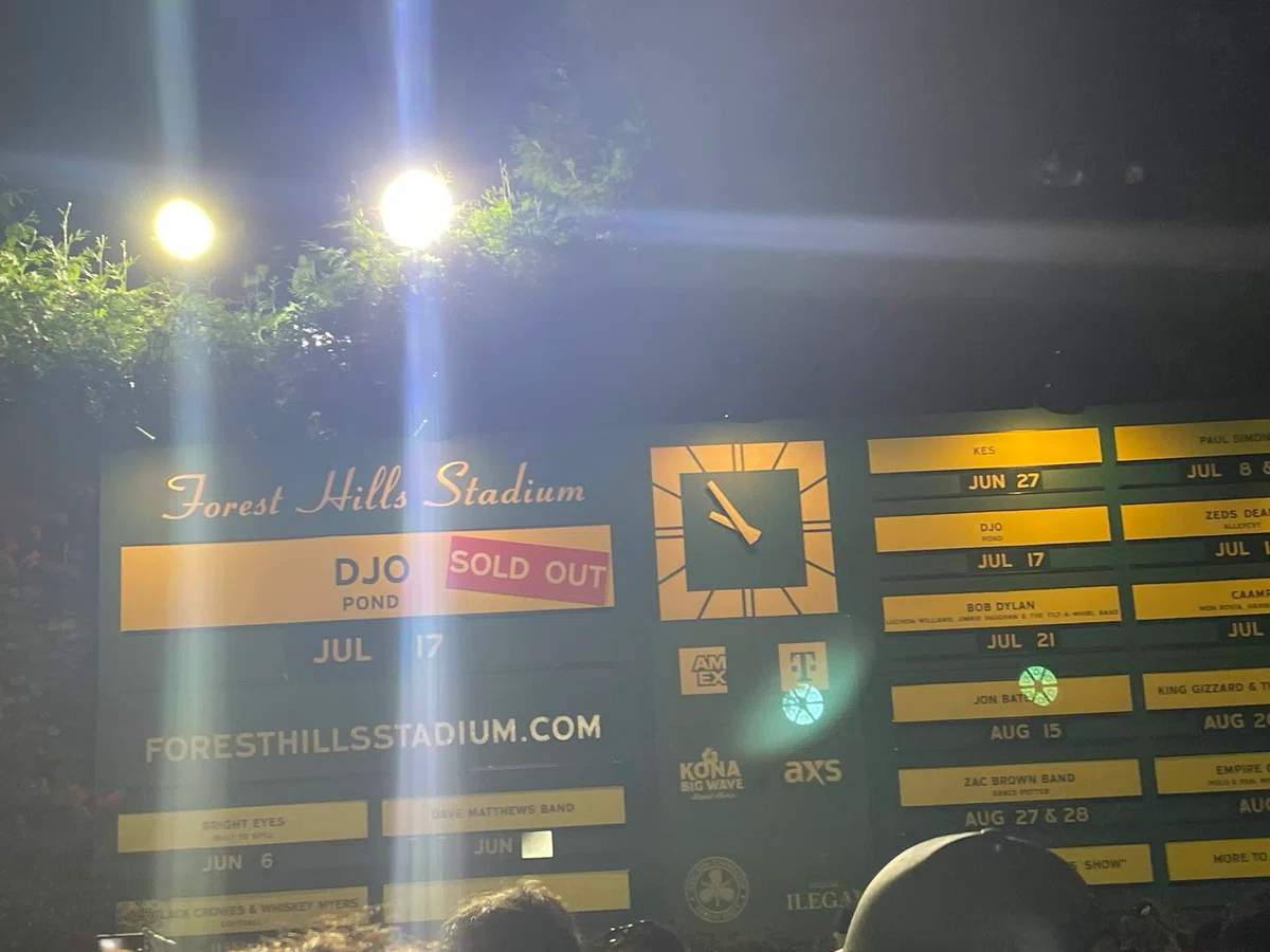 [It was the best] Live tour of 