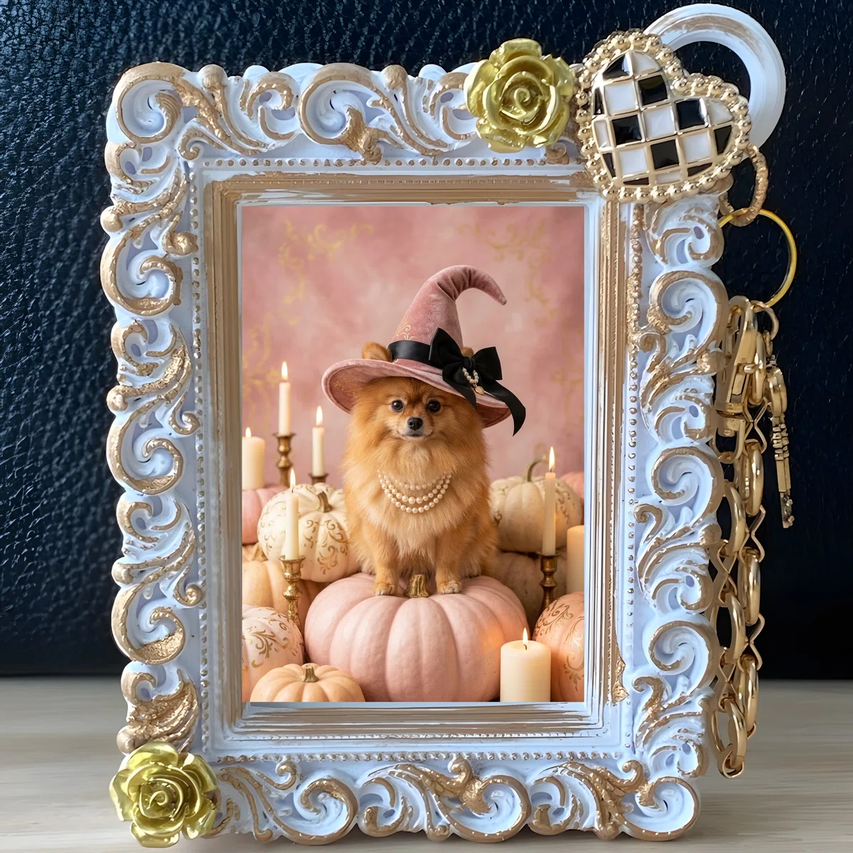 A Pomeranian Halloween bag charm is now available!｜うちの子ルネサンス_バッグ&チャーム
