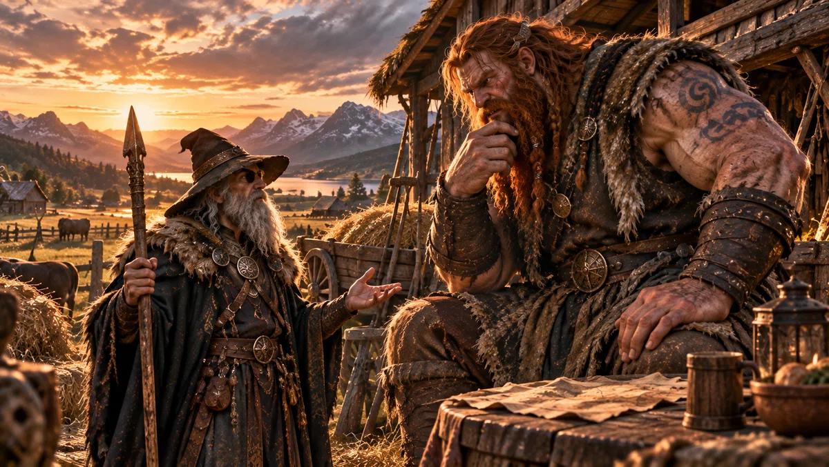 Oedin World Mythology | Norse Mythology 025 | Odin and the Mead of Poetry ...