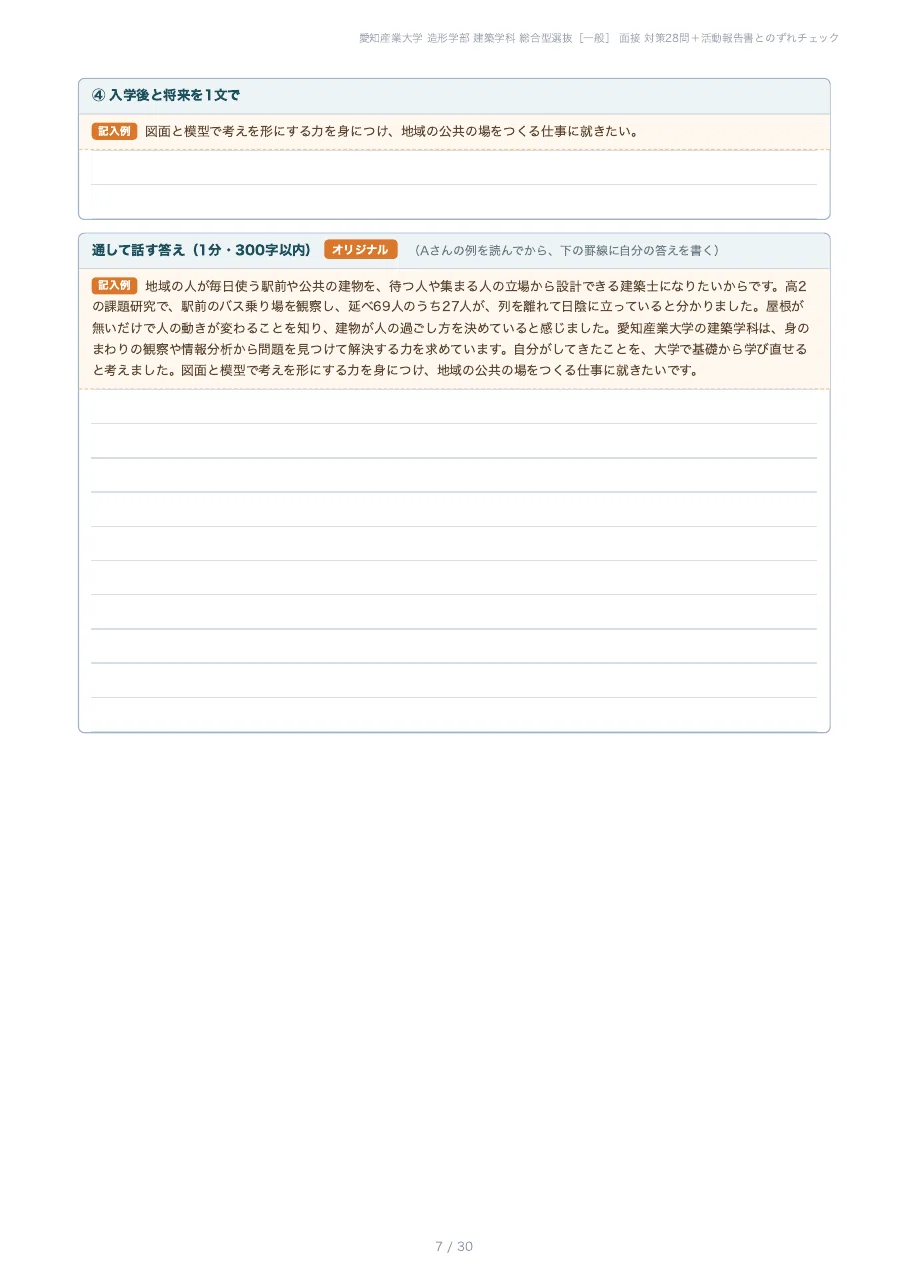 [Aichi Sangyo University, Faculty of Design] Preparing for the ...