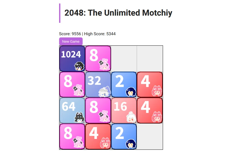 [Play on Heiki!] Production progress of my homemade 2048 game! [Saihou ...