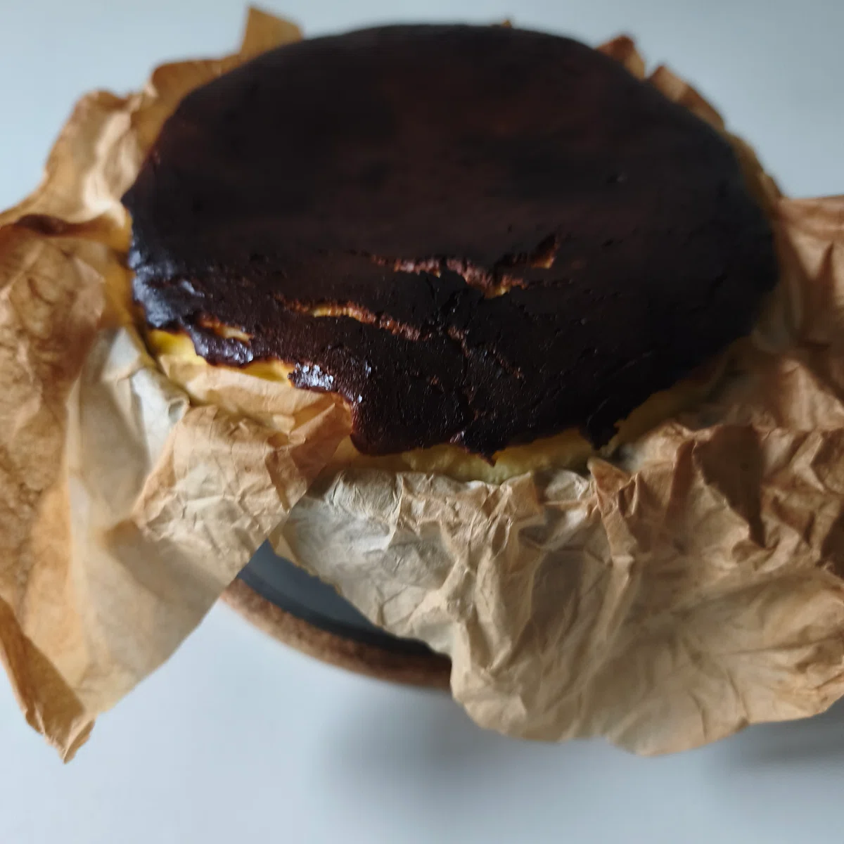🇨🇭Basque Cheesecake | 5 Ingredients + Mascarpone | Moist and Rich ...