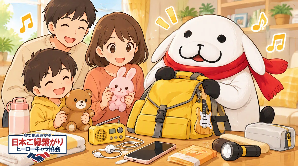 [Family Disaster Prevention File.03] Turning anxious nights into smiles ...
