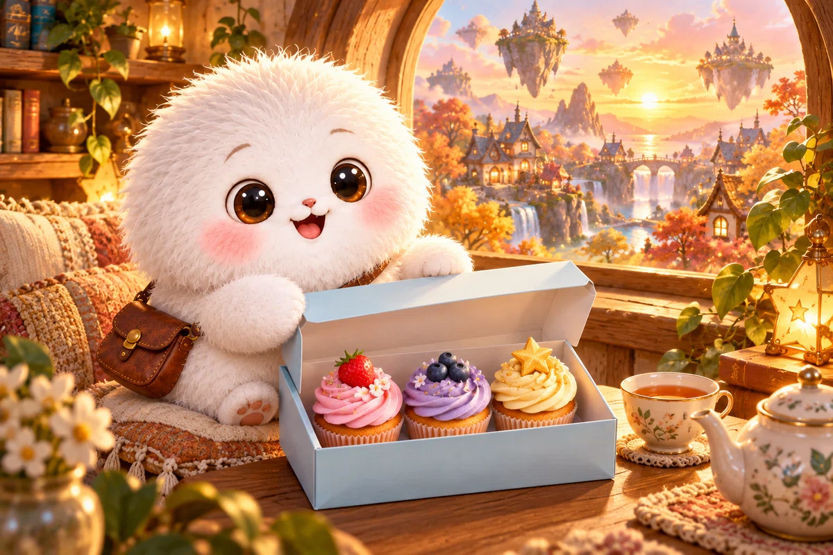 I bought cupcakes on the way home, and happiness followed me all the ...