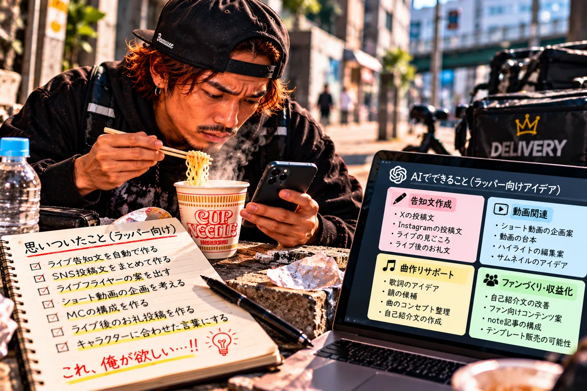 I had a flash of inspiration while eating cup noodles. Could I sell ...