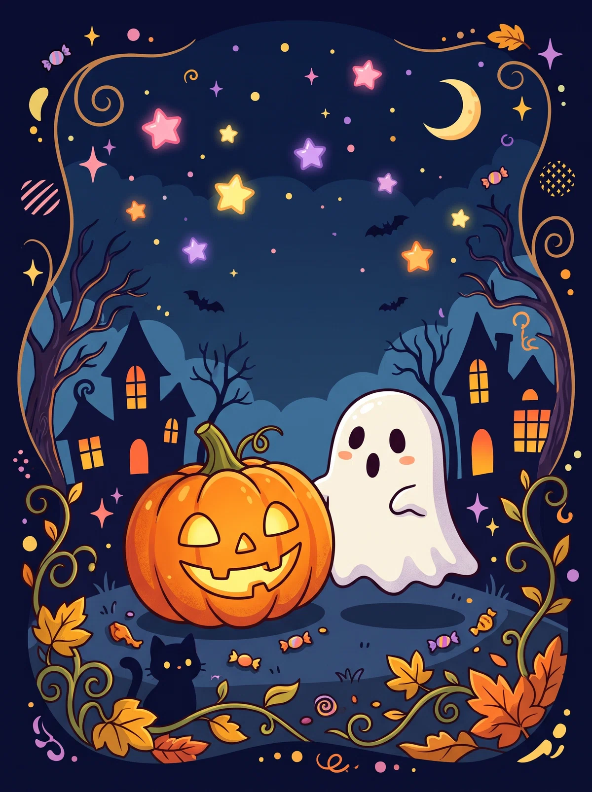 Torane Using Paper 10 Halloween-themed illustration prompts|オオモリちゃん。