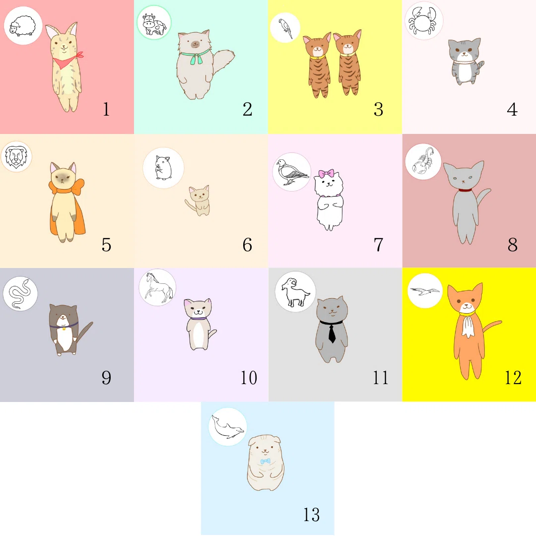 Fully Kitten October Taurus Full Moon Cat Fortune Telling (Fortune Cat)|はどうラボ