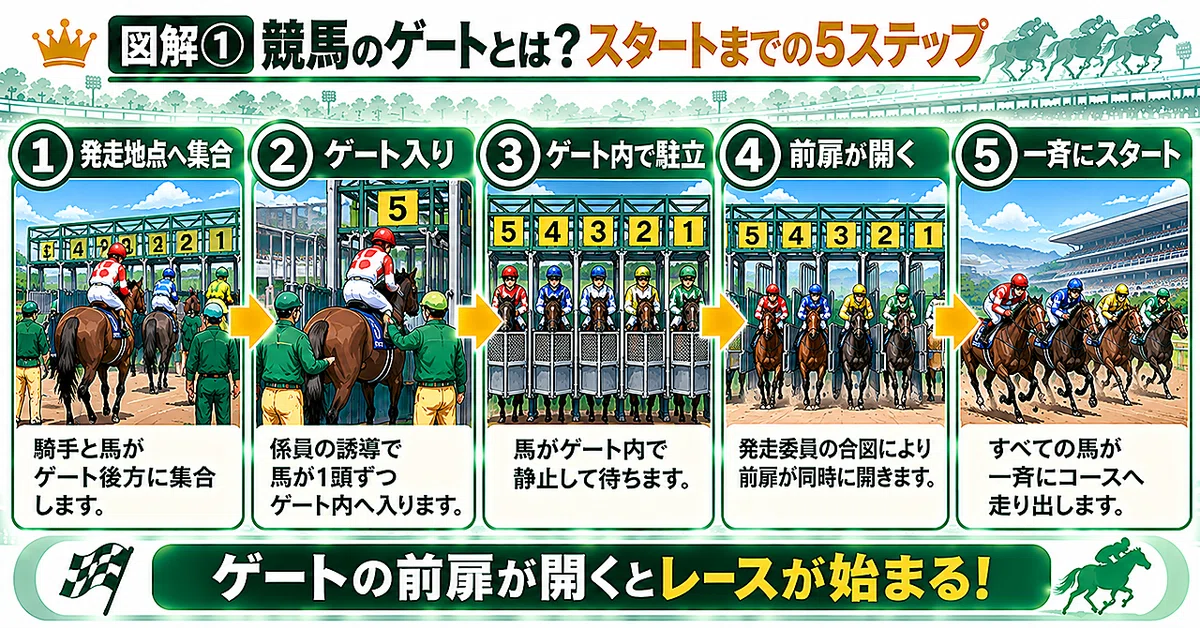 [Horse Racing Beginner's Guide] What is a starting gate? An easy-to ...