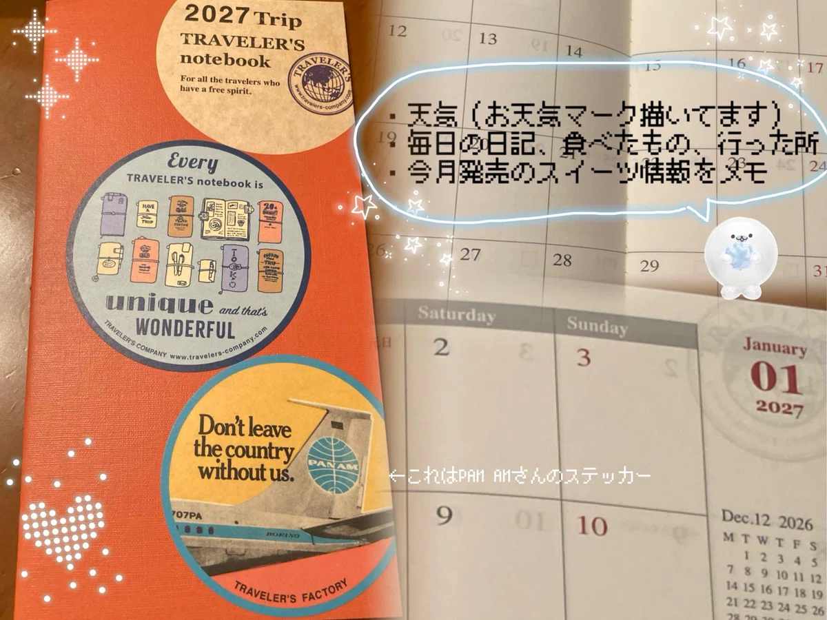 Traveler's Notebook Design Planner Meeting 📘 6 Traveler's Notebooks and My Book 2027|macha