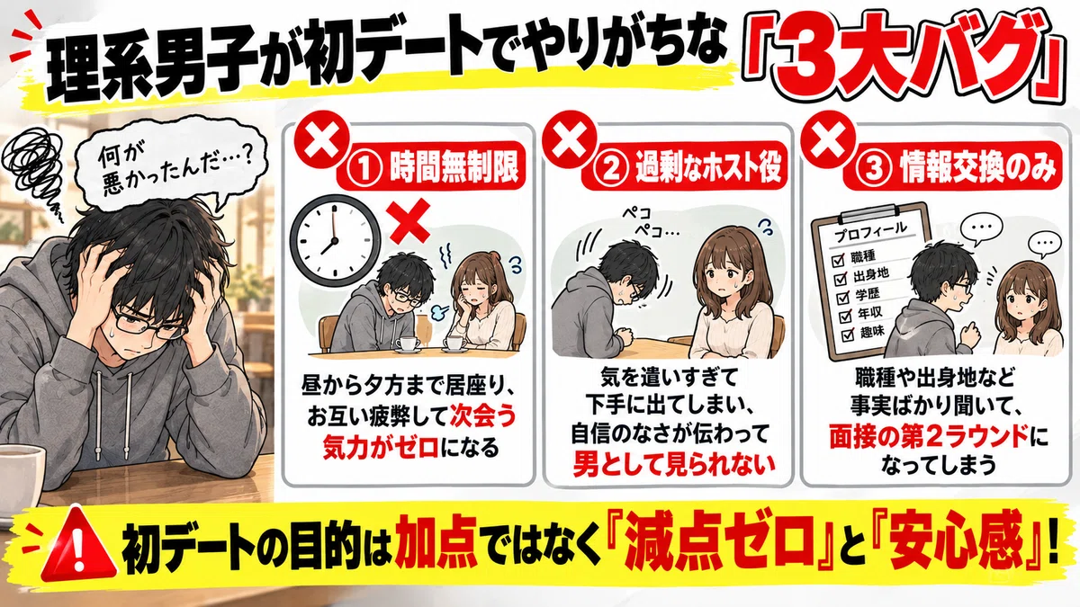 [First Date Strategy] The Fatal Reasons Why Science-Oriented Men Who ...