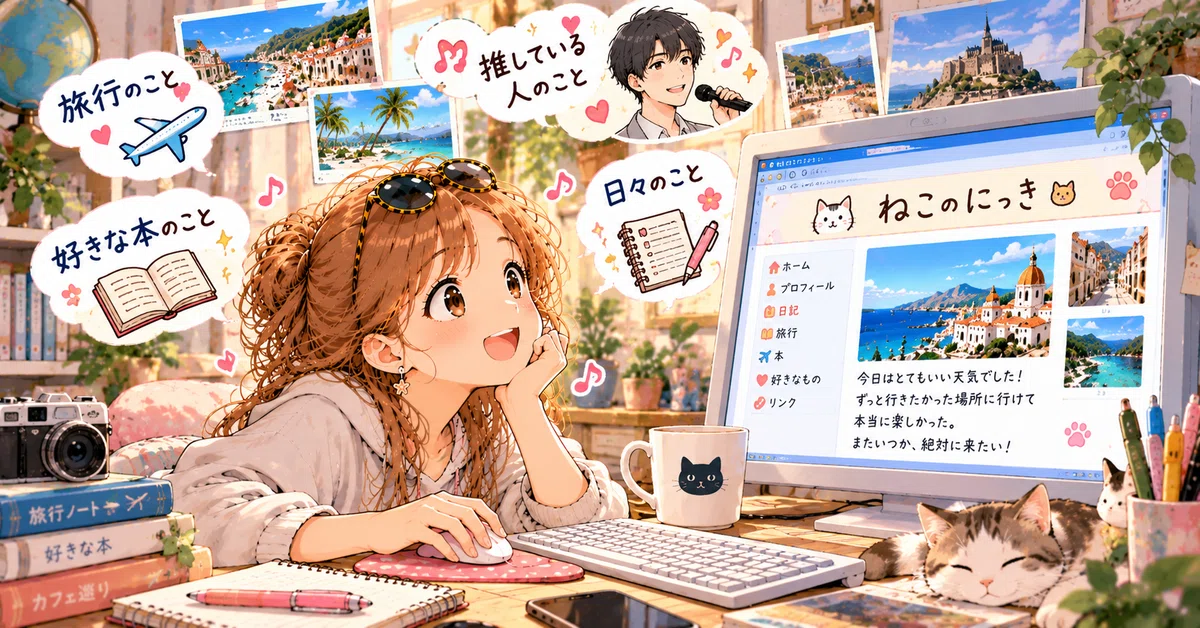 Nowadays Things Things I forgot in my work-filled days. Why I started note now|ねこ
