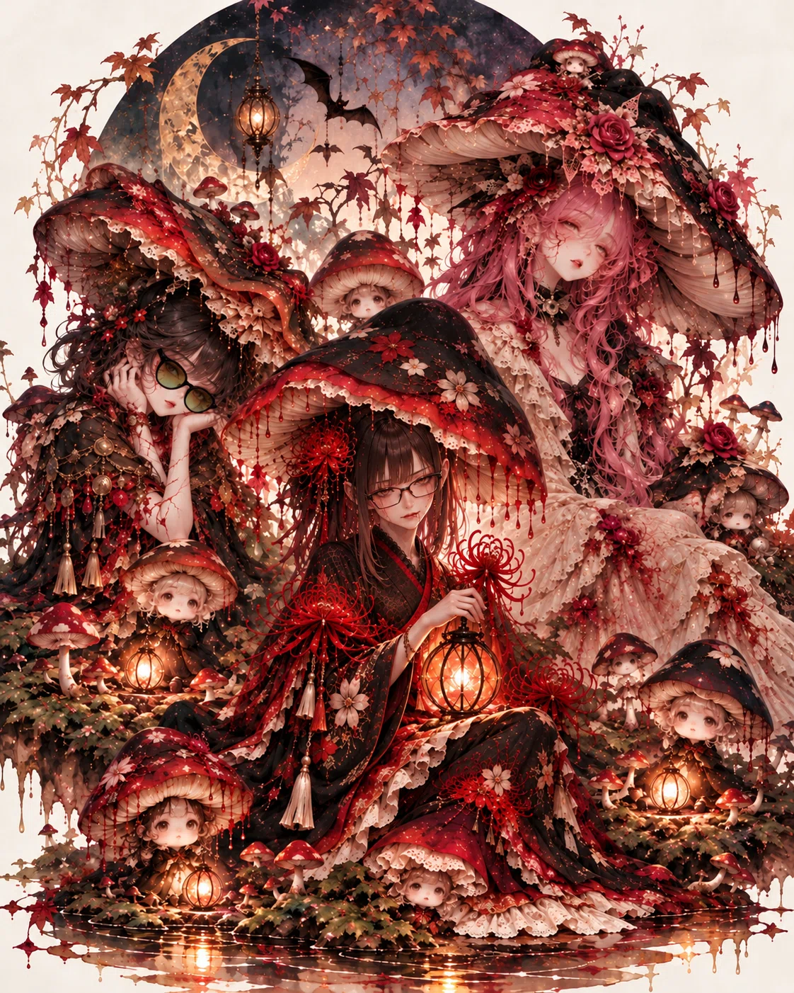 [Halloween Event] Dolls, Fallen Angels, Mushrooms, and a Full Course of ...