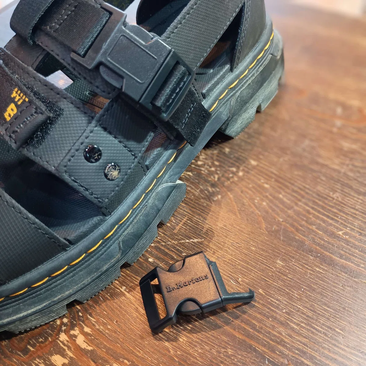 [Resin Buckle/Plastic Buckle Replacement] Dr. Martens Multi-Strap ...