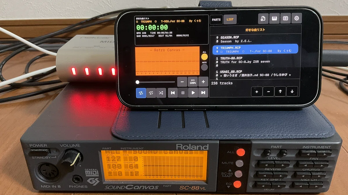 [Compatible with iPhone Duo, iPhone/iPad, MIDI, RCP] I made an app to ...