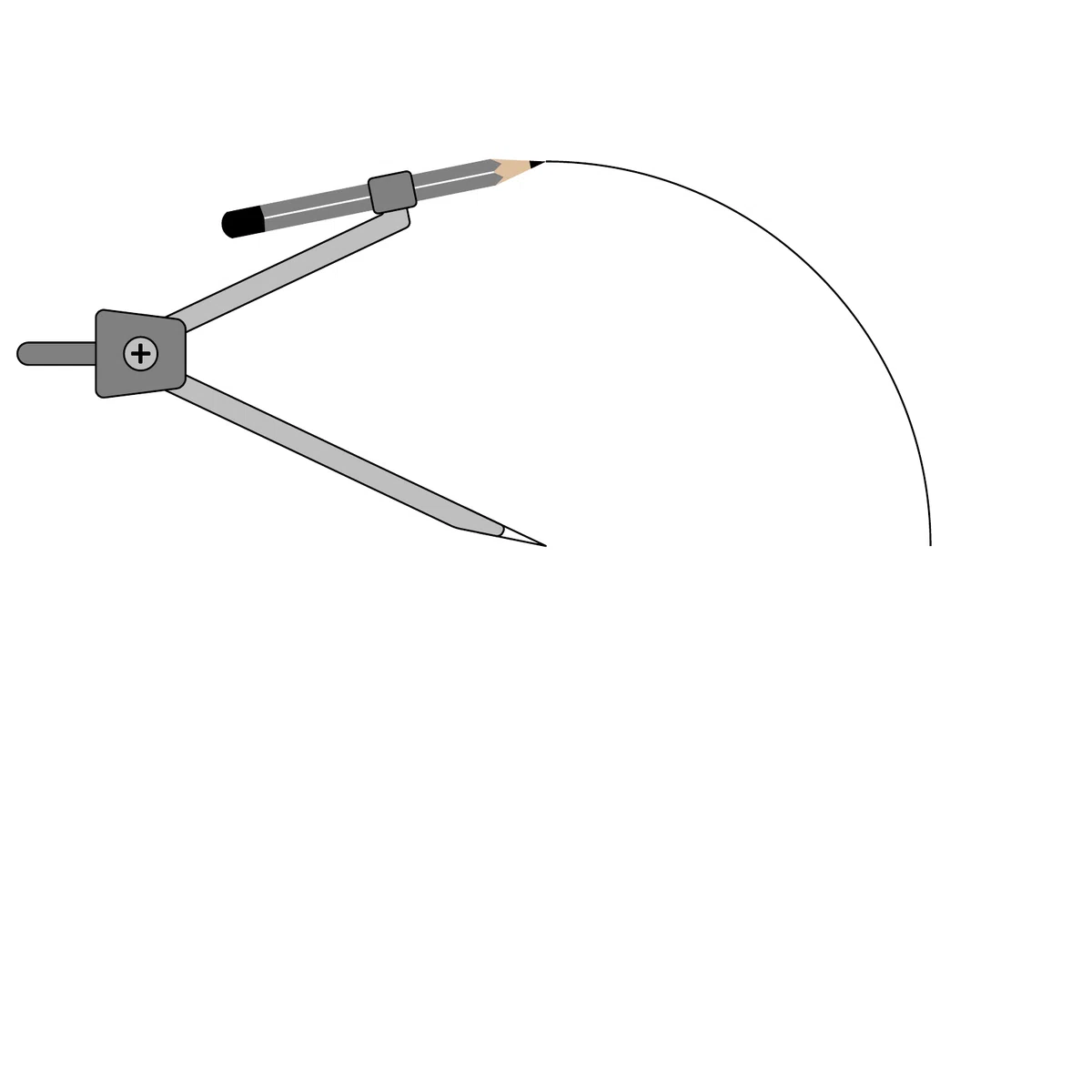 [TikZ Part 4, Section 3] Let's create a compass animation from a multi ...