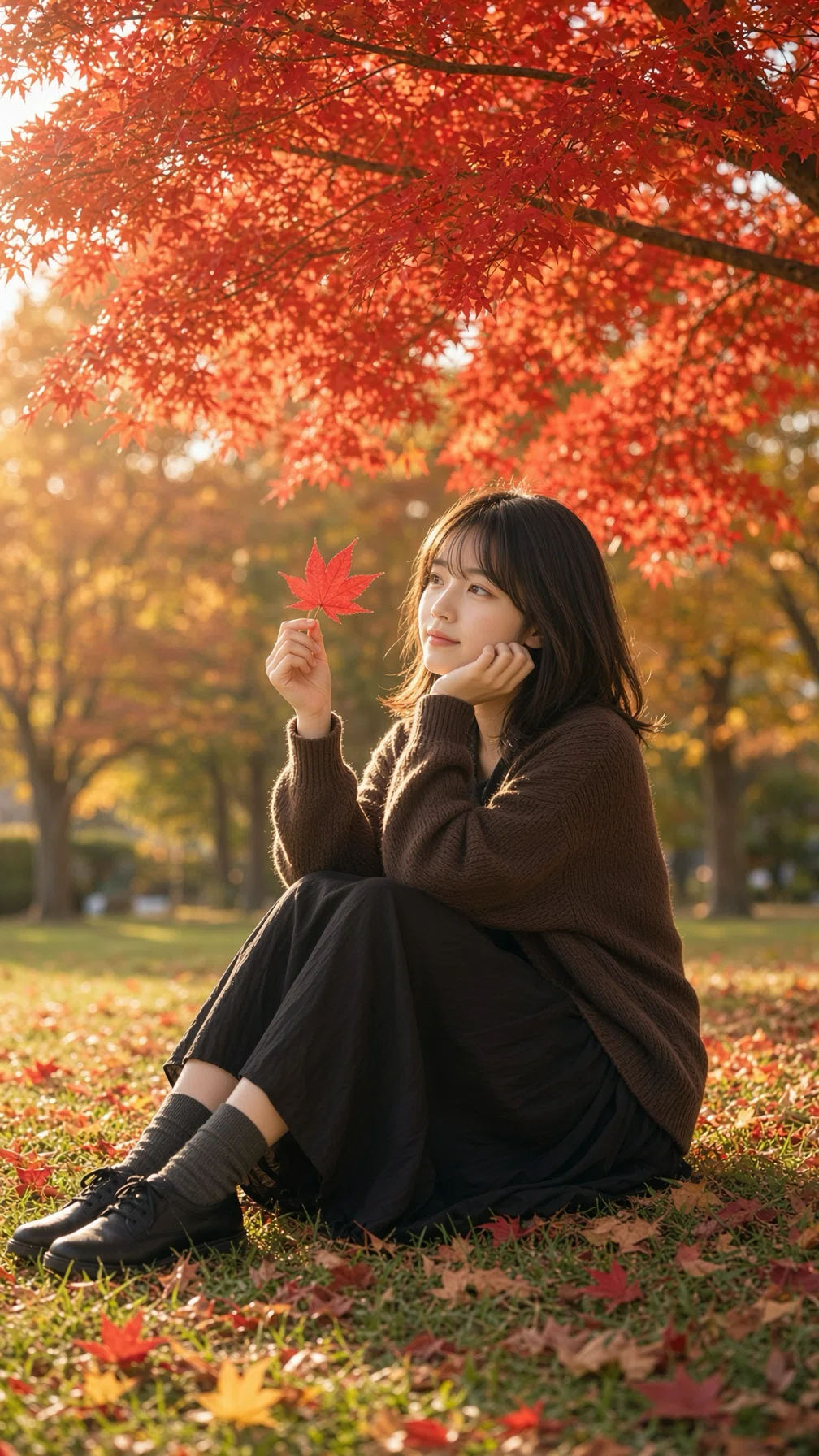 Excess Fingers Autumn Foliage|AoI_arts