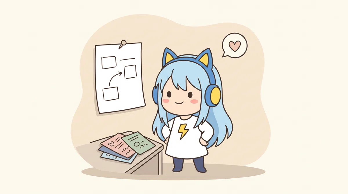 Debut Background Color Blue Everything I see becomes food for AI|ビット|学校現場×生成AI