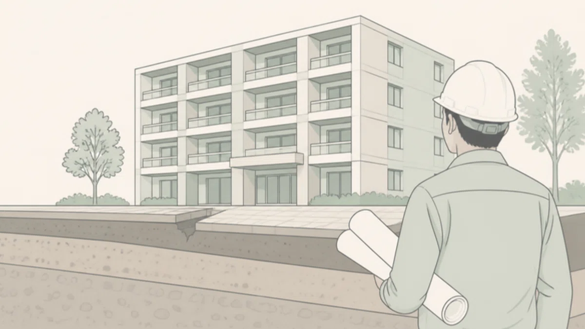 Earthquake Risk. Check Building After the shaking, only the ground had sunk. — How to check for ...