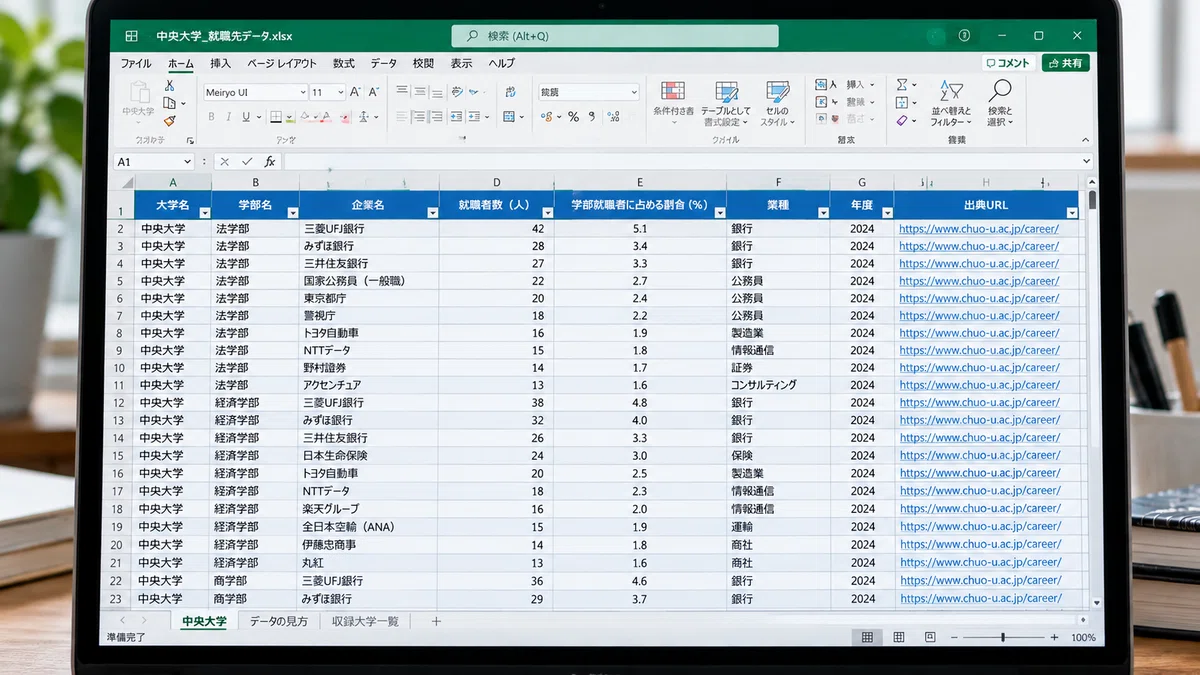 Multiple Data Destinations Icon Nice to meet you. This is the University Employment Data Lab.|大学別就職先データラボ