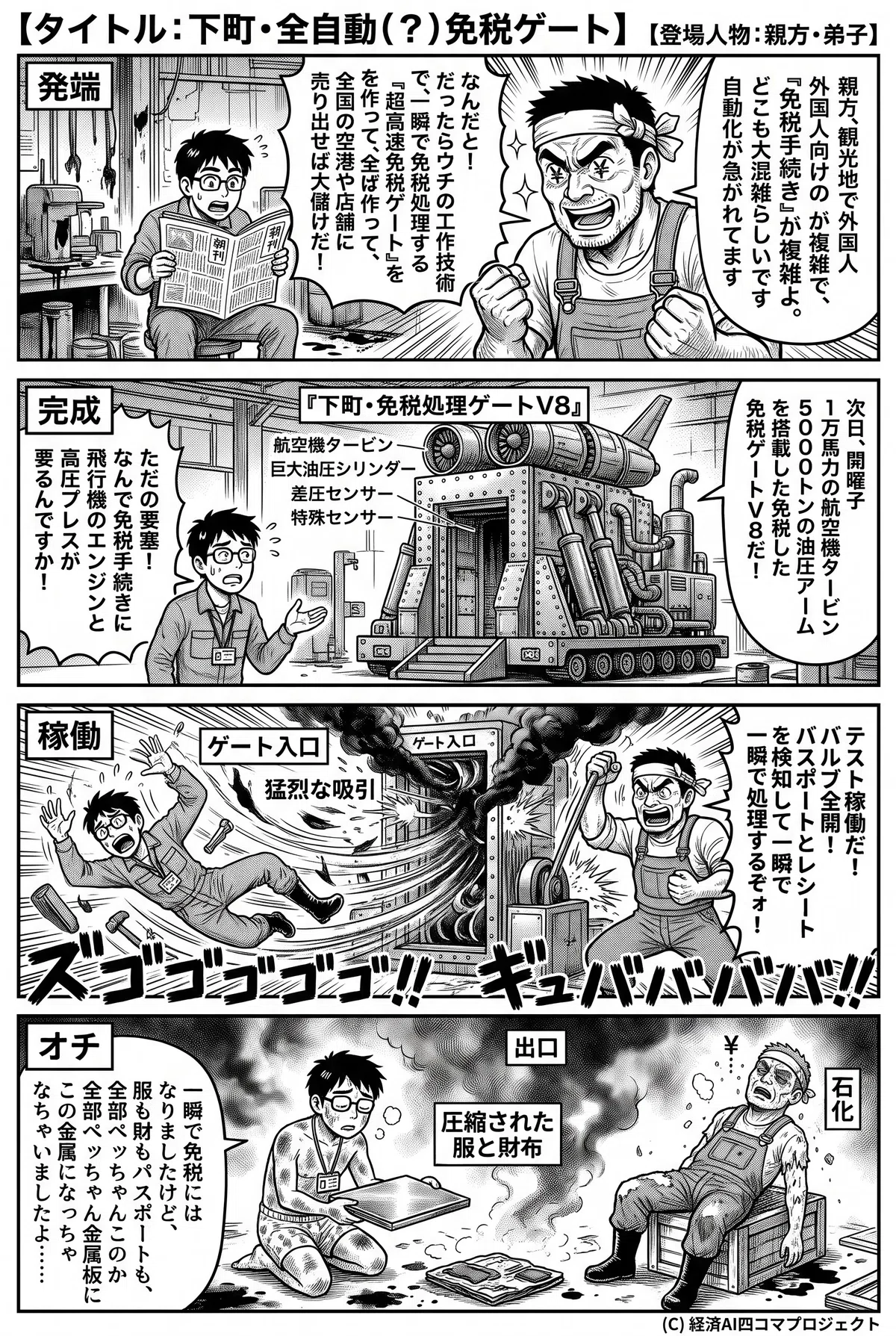 [10/24 Edition] Economic AI Manga: The 'Aircraft Turbine Gate' That ...