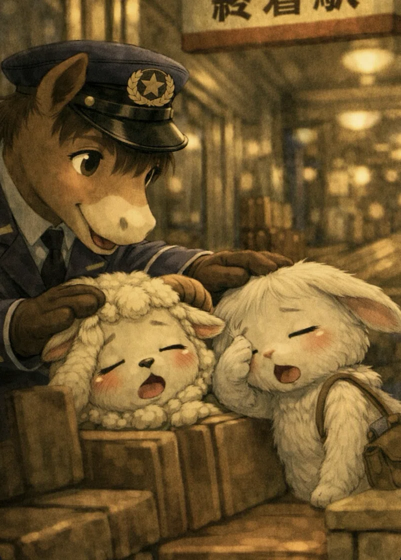 Red Eye Dwarf Rabbit Picture Book: The Droopy-Eyed Sheep and the Red-Eyed Rabbit|猿丸大夫